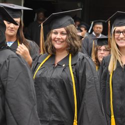 Charter Oak State College - Graduates in Cap and Gown