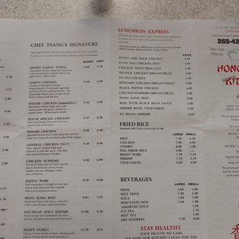 Hong Kong Kitchen - Menu - Chinese Near Me - Stevensville, Michigan