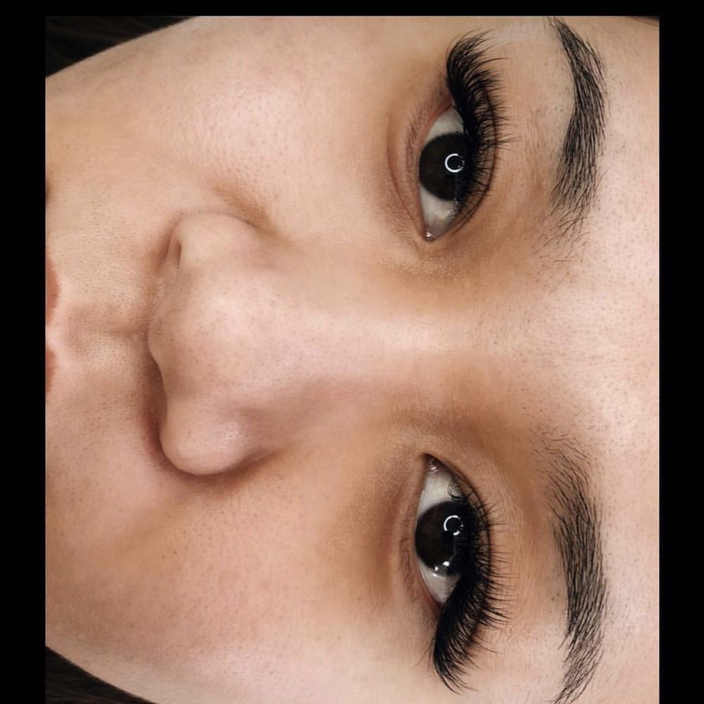 Ele Eyelash Extension - This is how a volume set is done. Each extension is fanned out so it looks more full and voluminous. - Eyelash Service Near Me - Flushing, New York Ele Eyelash Extension - This is how a volume set is done. Each extension is fanned out so it looks more full and voluminous. - Eyelash Service Near Me - Flushing, New York