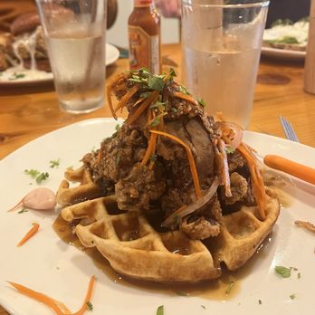 Brunch 101 - Thai chicken & waffles - Breakfast & Brunch Near Me - Cathedral City, California Brunch 101 - Thai chicken & waffles - Breakfast & Brunch Near Me - Cathedral City, California
