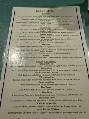 Menu photo 1 Spankie's Cookeville, TN