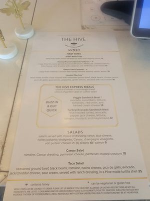 Menu photo 3 The Hive Orland, CA