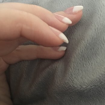 First Nails - Overly filled sides - Nail Salons Near Me - Mentor, Ohio