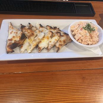 Silver Falls Brewery Barrel House - Peppedew dip with toast points - Breweries Near Me - Eugene, Oregon