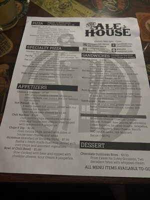 Menu photo 5 The Ale House Vestal, NY Menu photo 5 The Ale House Vestal, NY