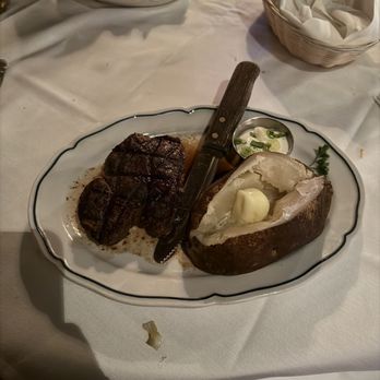Taylor's Steakhouse - Filet Mignon w/ Baked Potato - Steakhouses Near Me - Los Angeles, California Taylor's Steakhouse - Filet Mignon w/ Baked Potato - Steakhouses Near Me - Los Angeles, California