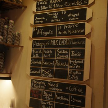 Pidapipó Gelateria - Menu - Restaurants Near Me - Carlton, VIC Pidapipó Gelateria - Menu - Restaurants Near Me - Carlton, VIC