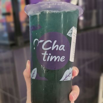 Chatime - Blue Curacao drink - Bubble Tea Near Me - Toronto, Ontario