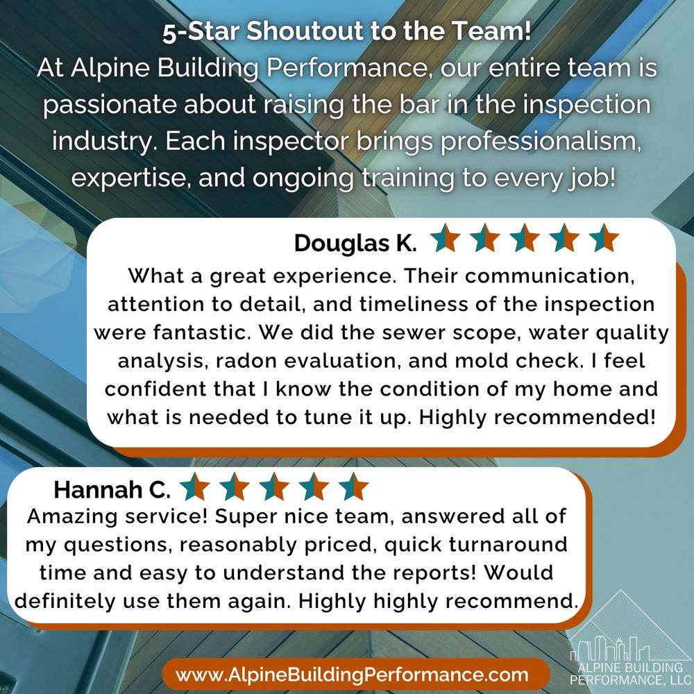 Alpine Building Performance - mold inspector in Denver, CO