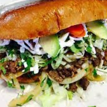 Angelitos Tacos - Torta de steak - Food Trucks Near Me - Austin, Texas