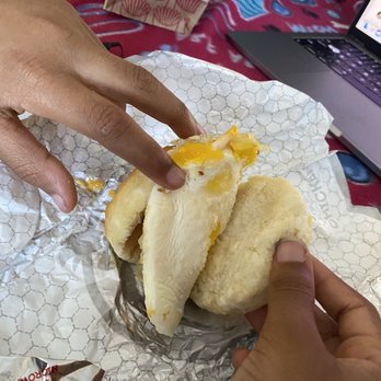 Wendy's - How do you forget sausage on the Sausage, Egg & Cheese Biscuit Combo? - Fast Food Near Me - Burbank, California