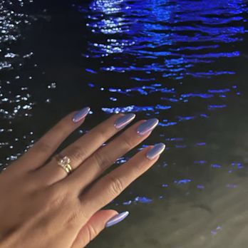 Paso Nails and Spa - most complimented!! blue with chrome!! so pretty - Waxing Near Me - Paso Robles, California Paso Nails and Spa - most complimented!! blue with chrome!! so pretty - Waxing Near Me - Paso Robles, California
