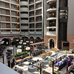 Embassy Suites Orlando- International Drive South/ Convention - Atrium view from second floor