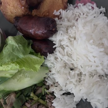 Lanxang Star Restaurant - Laarb Seen Salad (Beef Salad) Laotian-Style Sausage White Rice Chicken Wings, everything was delicious! My favorite place for Laos food. - Thai Near Me - Dracut, Massachusetts Lanxang Star Restaurant - Laarb Seen Salad (Beef Salad) Laotian-Style Sausage White Rice Chicken Wings, everything was delicious! My favorite place for Laos food. - Thai Near Me - Dracut, Massachusetts