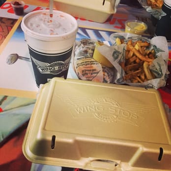 Wingstop - 10 piece Garlic Parmesan with fries and a drink. - Chicken Wings Near Me - Rosemead, California
