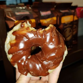 Dunkin' - Finally got my chocolate glazed french cruller id been craving - Donuts Near Me - Bernalillo, New Mexico