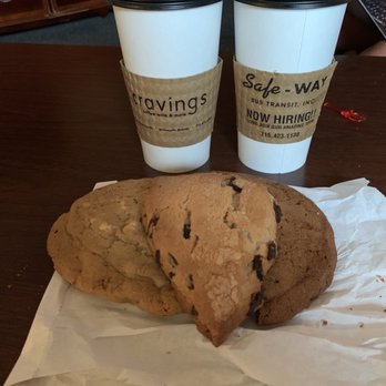 Cravings - Two giant cookies and scone. - Coffee & Tea Near Me - Wisconsin Rapids, Wisconsin