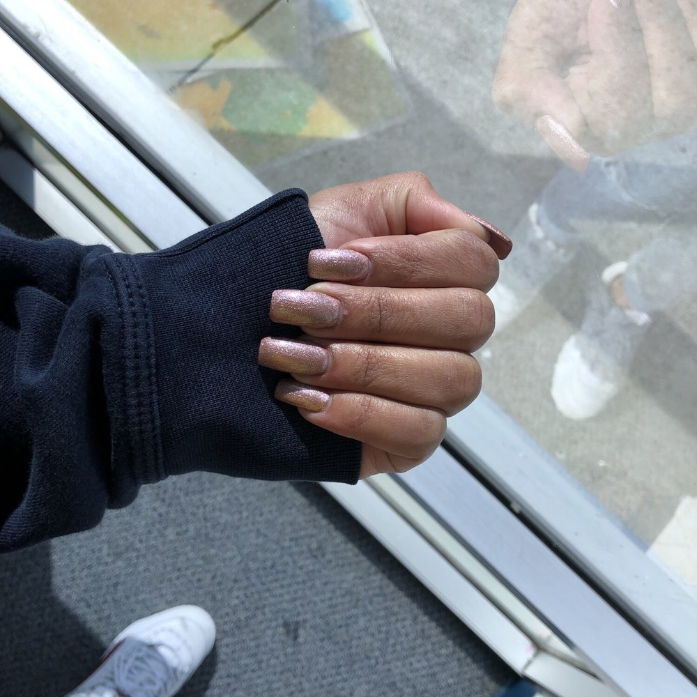 Nail Fever - Set by Jenny! Love my shape and color. (Champagne Rose) - Nail Salons Near Me - Antioch, California Nail Fever - Set by Jenny! Love my shape and color. (Champagne Rose) - Nail Salons Near Me - Antioch, California