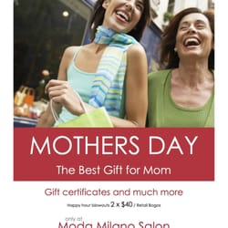 Moda Milano Salon - HAPPY HOUR 2x $40 Blowouts. Offer ends 5/8/16** BOOK NOW!!!