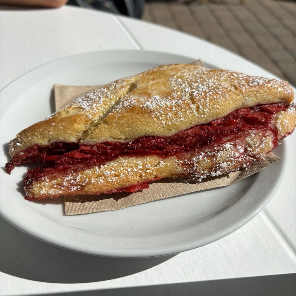 Buvette - Cream scone with berries - French Near Me - Larkspur, California Buvette - Cream scone with berries - French Near Me - Larkspur, California