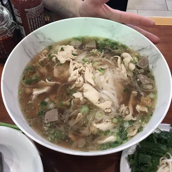 Pho Ocean - Family size pho with chicken and meatball - Vietnamese Near Me - Pompano Beach, Florida