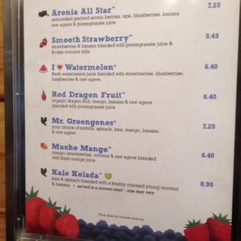 Juice Generation - Menu - Juice Bars & Smoothies Near Me - New York, New York Juice Generation - Menu - Juice Bars & Smoothies Near Me - New York, New York