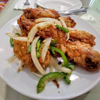 Ming Yen - Salt & Pepper Fried Chicken Wings (9) - Chinese Near Me - Novato, California Ming Yen - Salt & Pepper Fried Chicken Wings (9) - Chinese Near Me - Novato, California