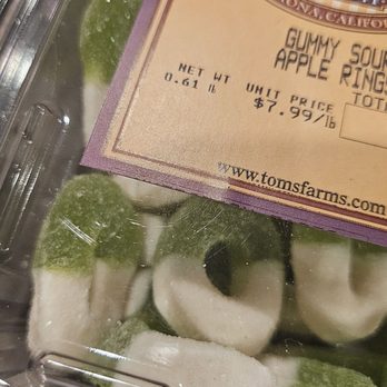 Tom’s Farms - Gummy sour apple rings - Attraction Farms Near Me - Corona, California Tom’s Farms - Gummy sour apple rings - Attraction Farms Near Me - Corona, California