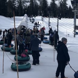Hill to walk up or Line to go on electric walk ramp