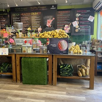 Crush Juice Bar - Inside - Juice Bars & Smoothies Near Me - San Juan, Puerto Rico Crush Juice Bar - Inside - Juice Bars & Smoothies Near Me - San Juan, Puerto Rico