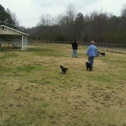 Small dog's half of park Small dog's half of park