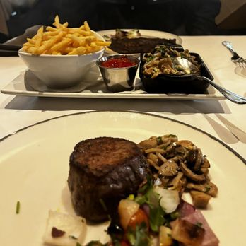 LB Steak - 6oz FILET MIGNON , Pan Roasted Foraged Mushrooms , 14 OZ BONELESS RIB EYE - Steakhouses Near Me - San Jose, California