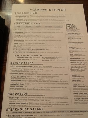 Menu photo 6 LongHorn Steakhouse Allen Park, MI