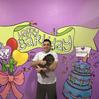 Bark 'N Berry - Posing with her dad on her 4th birthday - Pet Stores Near Me - Tucson, Arizona Bark 'N Berry - Posing with her dad on her 4th birthday - Pet Stores Near Me - Tucson, Arizona