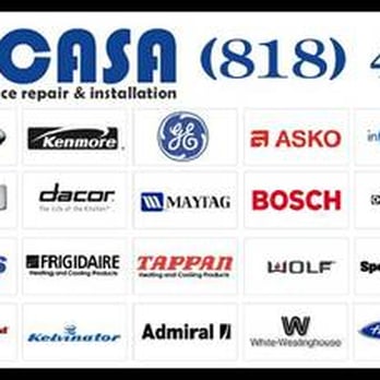 Casa Appliance Repair - Most major brands: Frigidaire, Electrolux, Maytag, Jenn-Air, Amana, Fisher and paykel, kitchen-aid, Viking, Thermador and more - Appliances & Repair Near Me Casa Appliance Repair - Most major brands: Frigidaire, Electrolux, Maytag, Jenn-Air, Amana, Fisher and paykel, kitchen-aid, Viking, Thermador and more - Appliances & Repair Near Me