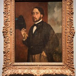 Museu Calouste Gulbenkian - Self portrait by Edgar Degas