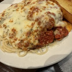 Cafe Tamburelli's - Eggplant Parmigiana with chicken