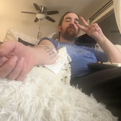 Bee Water Wellness - Joe feeling better after his home infusion!
