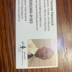 Saguaro Data Systems - Business card