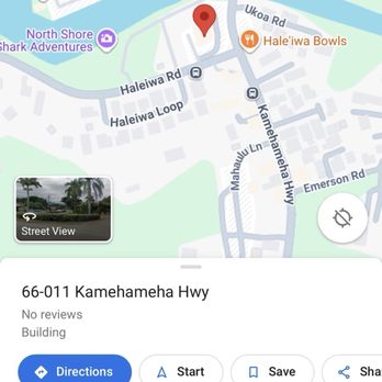 One Ocean Diving - Location for pick up - Free Diving Near Me - Haleiwa, Hawaii