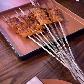 Always Cool BBQ - Pork belly skewers - Bars Near Me - Fremont, California Always Cool BBQ - Pork belly skewers - Bars Near Me - Fremont, California
