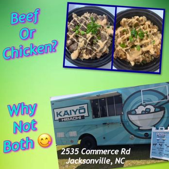Kaiyo Hibachi - a picture of a food truck - Food Trucks Near Me - Jacksonville, North Carolina Kaiyo Hibachi - a picture of a food truck - Food Trucks Near Me - Jacksonville, North Carolina