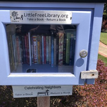 Little Free Library - Little blue - Community Book Box Near Me - Foster City, California Little Free Library - Little blue - Community Book Box Near Me - Foster City, California