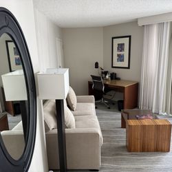 Hyatt Regency Miami - Living room of panoramic suite.