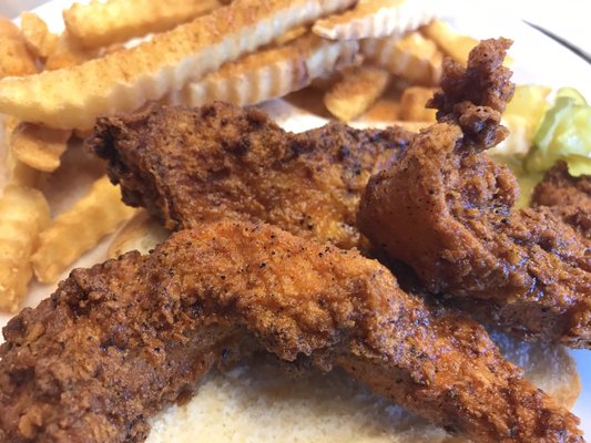 Moore's Spicy Fried Chicken by null