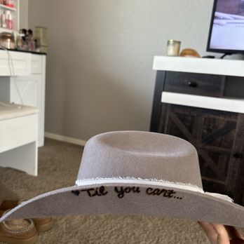 Turquoise Candy Hat Bar - Personal engraving - Hats Near Me - Scottsdale, Arizona