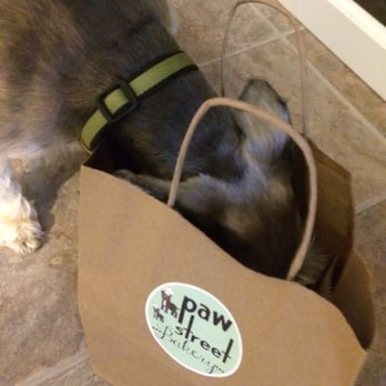 Paw Street Bakery - We walked in the door with the bag, and he instantly started rooting around trying to get the treats (not normal behavior)! - Pet Stores Near Me - Plainfield, Indiana Paw Street Bakery - We walked in the door with the bag, and he instantly started rooting around trying to get the treats (not normal behavior)! - Pet Stores Near Me - Plainfield, Indiana