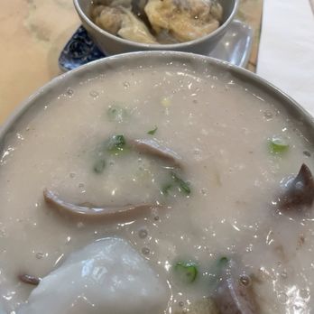 Mike's Noodle House - pork kidney/liver congee - Cantonese Near Me - Seattle, Washington Mike's Noodle House - pork kidney/liver congee - Cantonese Near Me - Seattle, Washington