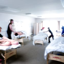 San Francisco School of Massage & Bodywork - Students working