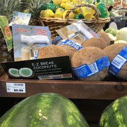Family Fare Supermarket - The price of a dry coconut